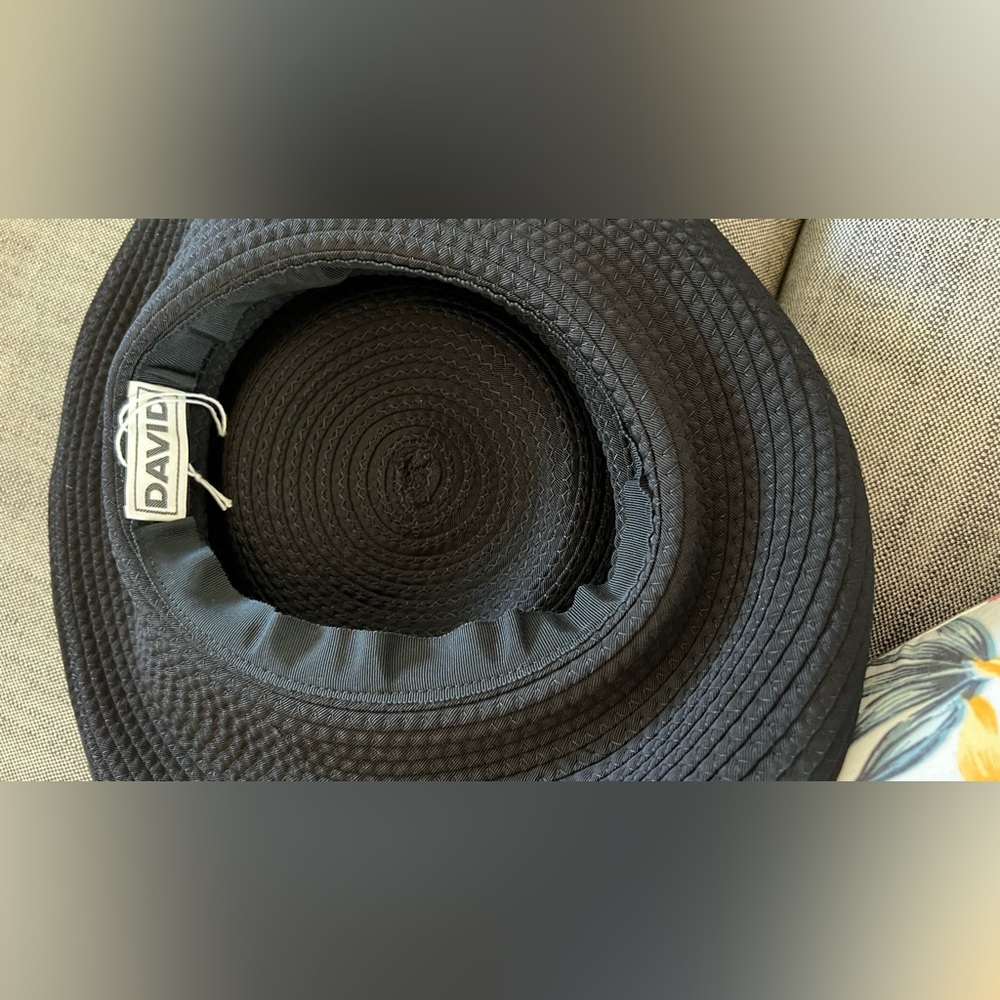 David Packable Hat-Black, year round, unused